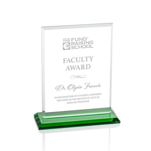 Recognition Awards - Crystal Awards - Vitalia Award - Green