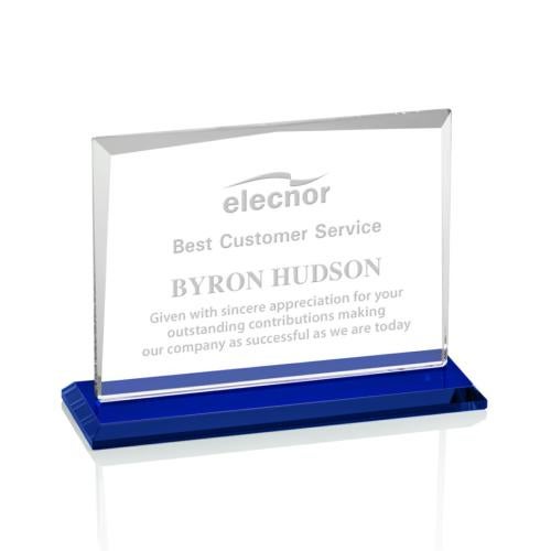 Recognition Awards - Crystal Awards - Lismore Award - Blue 