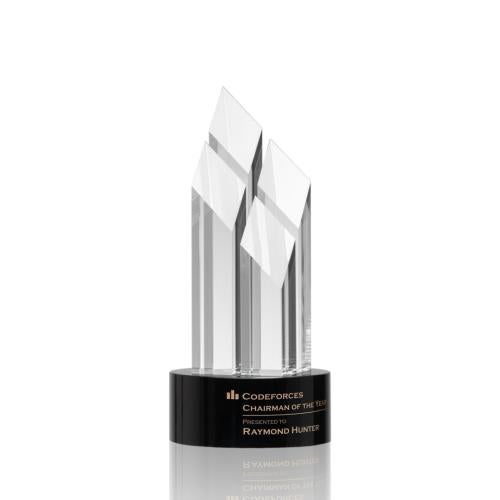 Recognition Awards - Crystal Awards - Overton Award - Black