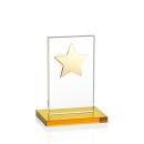 Dallas Star Award - Amber/Gold Alt Image 1