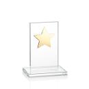Dallas Star Award - Clear/Gold Alt Image 1