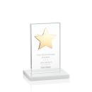 Dallas Star Award - White/Gold