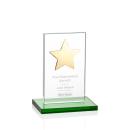 Dallas Star Award - Green/Gold 