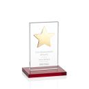 Dallas Star Award - Red/Gold 