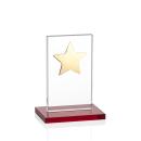 Dallas Star Award - Red/Gold  Alt Image 1