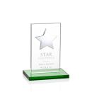 Dallas Star Award - Green/Silver