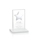 Dallas Star Award - White/Silver