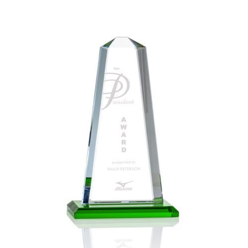 Pinnacle Award - Green Recognition Awards - Crystal Awards - Pinnacle Award - Green