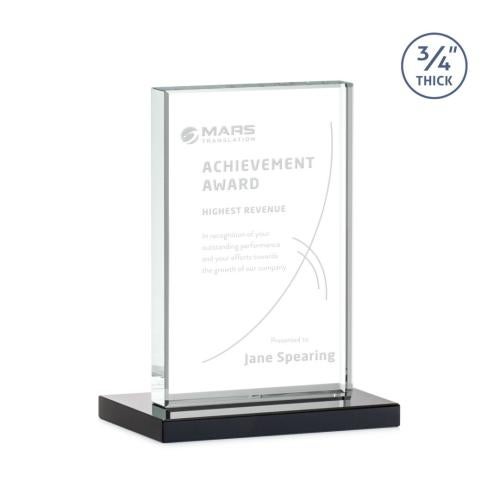 Manhattan Award - Black Recognition Awards - Crystal Awards - Manhattan Award - Black