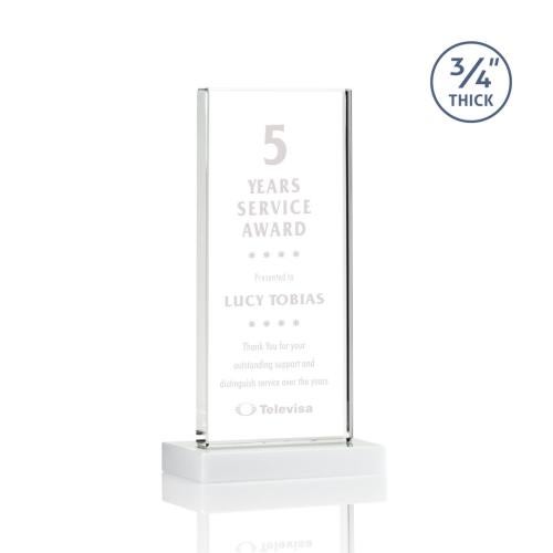 Recognition Awards - Crystal Awards - Arizona Award - White