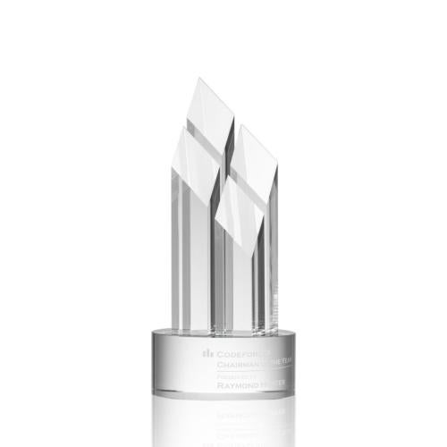 Recognition Awards - Crystal Awards - Overton Award - Clear