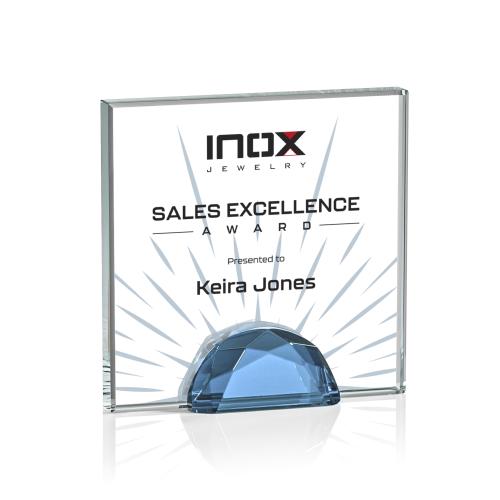 Recognition Awards - Shop by Recipient - Real Estate Awards - Entwhistle VividPrint&trade; Award - Sky Blue