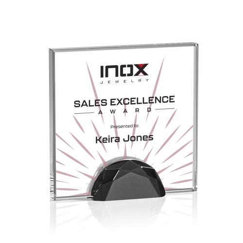 Recognition Awards - Shop by Recipient - Real Estate Awards - Entwhistle VividPrint&trade; Award - Black