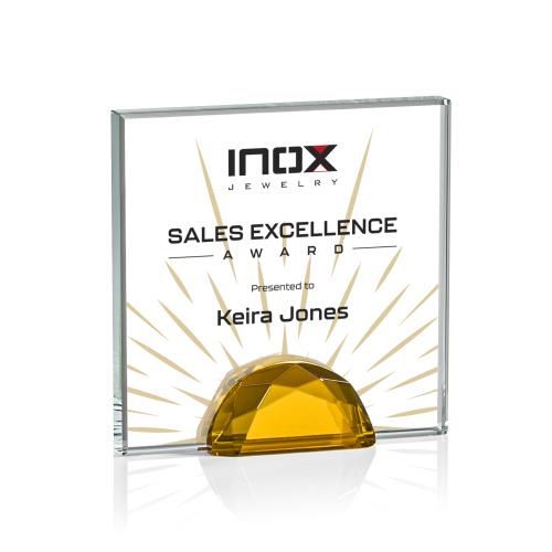 Recognition Awards - Shop by Recipient - Real Estate Awards - Entwhistle VividPrint&trade; Award - Amber 