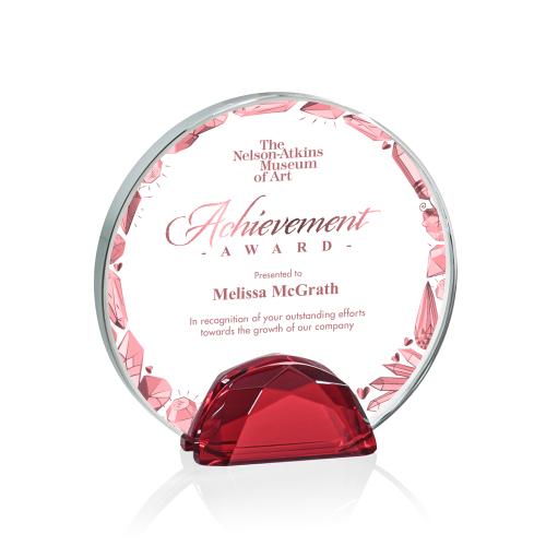 Galveston VividPrint™ Award - Red Recognition Awards - Shop by Recipient - Real Estate Awards - Galveston VividPrint™ Award - Red