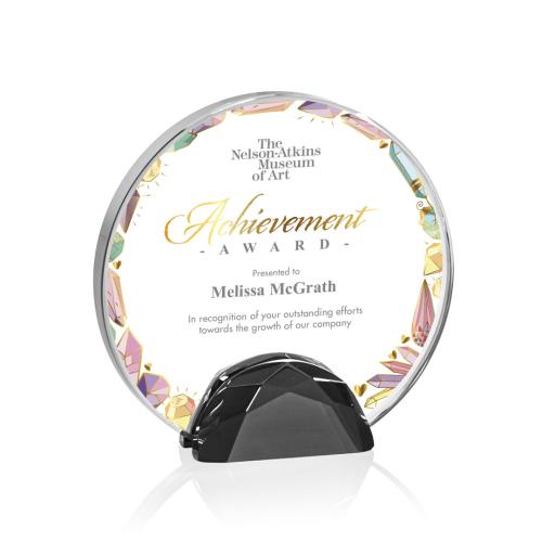 Recognition Awards - Full Color Awards - Galveston VividPrint™ Award - Black 