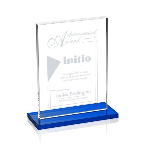 Recognition Awards - Crystal Awards - Emperor Award - Blue