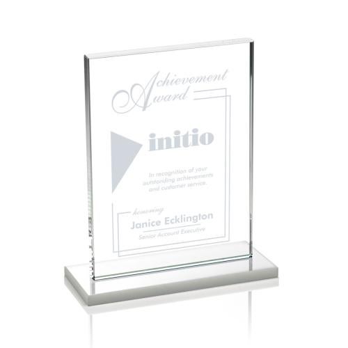 Recognition Awards - Crystal Awards - Emperor Award - White 