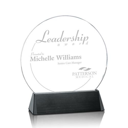 Recognition Awards - Crystal Awards - Sierra Circle Award - Black