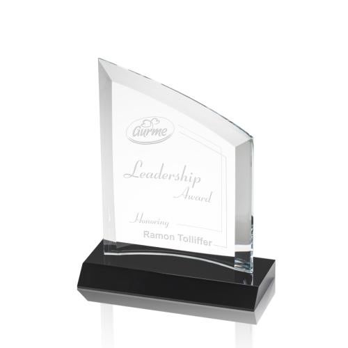 Recognition Awards - Crystal Awards - Templar Award - Black