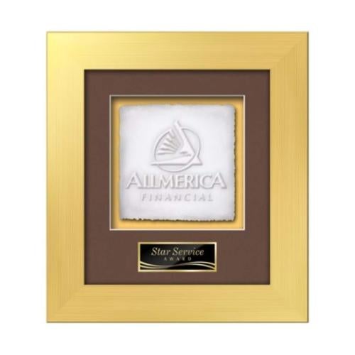 Plaque Awards - Framed Awards & Plaques - Premier -  Gold