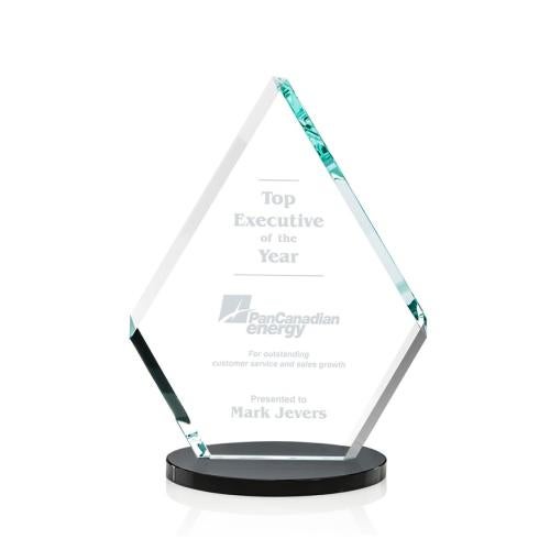 Recognition Awards - Crystal Awards - Canton Award - Black