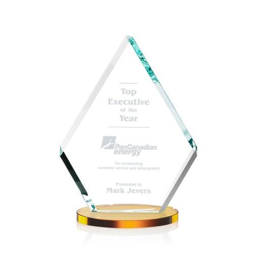 Recognition Awards - Crystal Awards - Canton Award - Amber