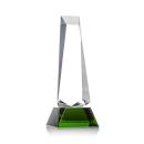 Rustern Obelisk VividPrint&trade; Award on Base - Green Alt Image 1