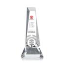 Rustern Obelisk VividPrint&trade; Award on Base - Clear