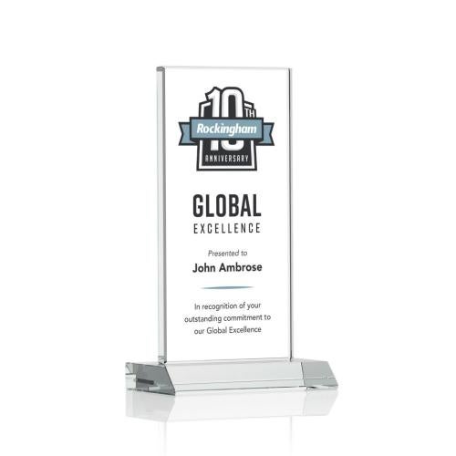 Recognition Awards - Crystal Awards - Bolton VividPrint™ Award - Clear