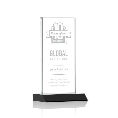 Recognition Awards - Crystal Awards - Bolton Award - Black 