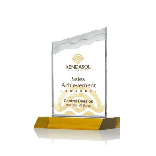 Recognition Awards - Full Color Awards - Oakwood VividPrint™ Award - Amber