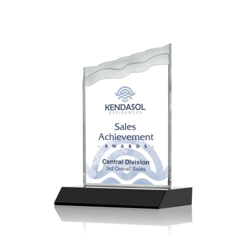 Recognition Awards - Full Color Awards - Oakwood VividPrint™ Award - Black 