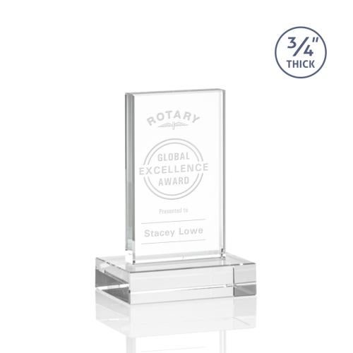 Recognition Awards - Crystal Awards - Holmes Award - Clear