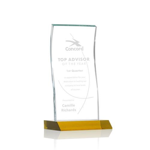 Recognition Awards - Crystal Awards - Edmonton Award - Amber