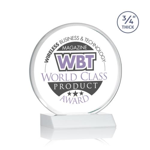 Recognition Awards - Full Color Awards - Blackpool VividPrint™ Award - White