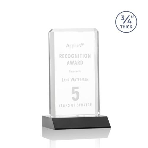 Recognition Awards - Crystal Awards - Southport Award - Black