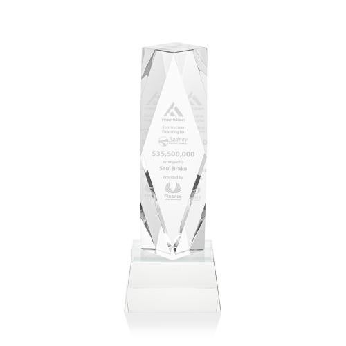 Recognition Awards - Crystal Awards - Toscana Award on Base - Clear