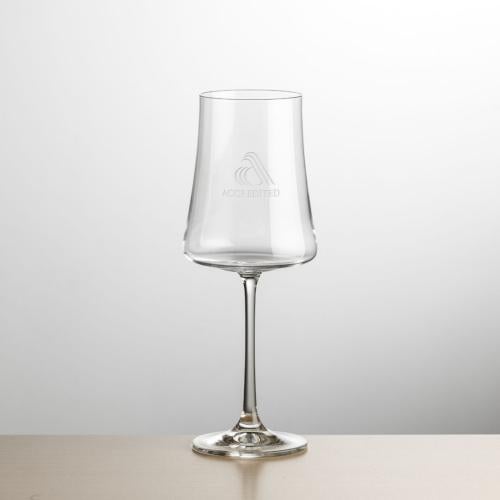 Corporate Gifts - Barware - Wine & Champagne - Wine Glasses - Dakota Wine - Deep Etch