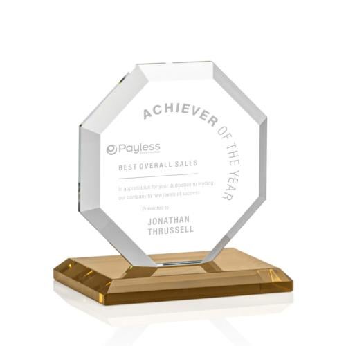 Recognition Awards - Crystal Awards - Leyland Award - Amber