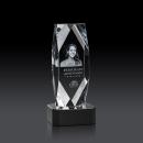 Delta 3D Award on Base - Black