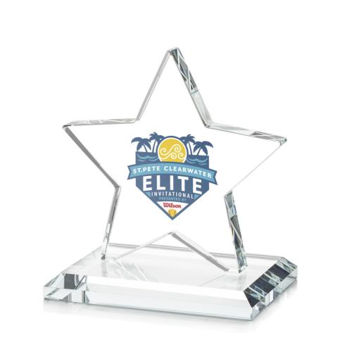 Recognition Awards - Crystal Awards - Sudbury Star VividPrint™ Award - Starfire