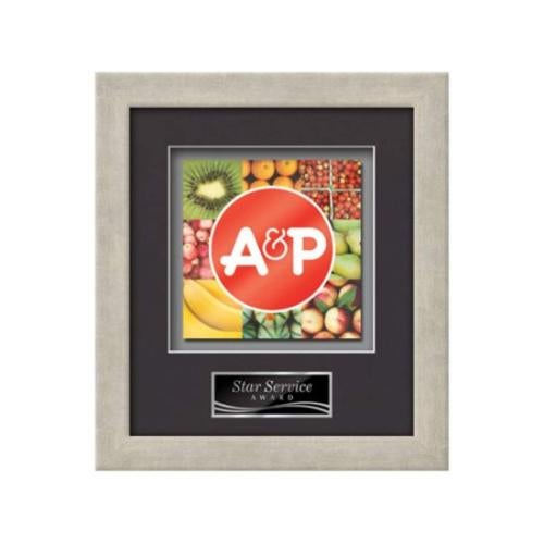 Plaque Awards - Framed Awards & Plaques - Eldridge - Antique Silver