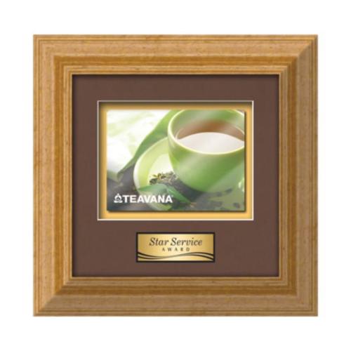 Plaque Awards - Framed Awards & Plaques - Terrene - Antique Gold