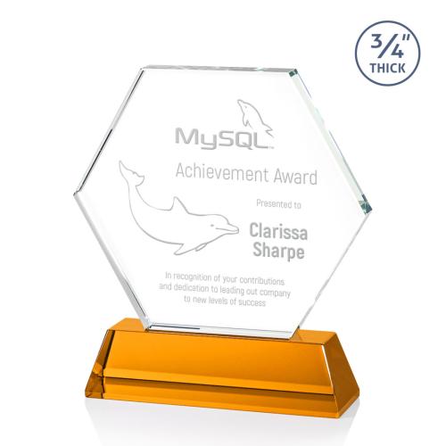 Recognition Awards - Crystal Awards - Ralston Award - Amber