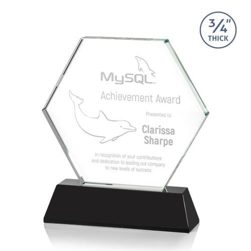 Recognition Awards - Crystal Awards - Ralston Award - Black