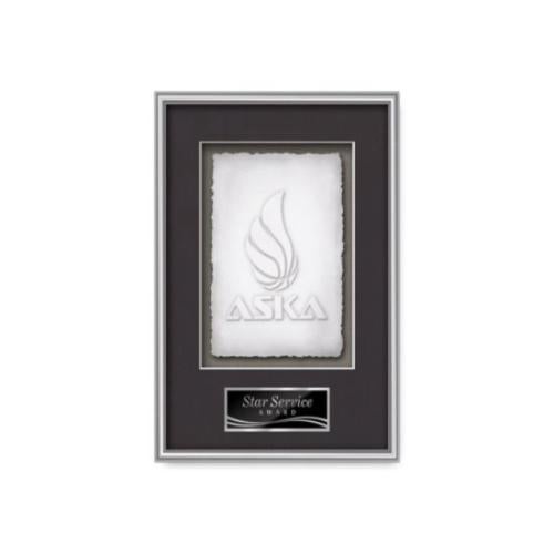 Plaque Awards - Framed Awards & Plaques - Fenestra -  Silver
