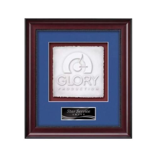 Plaque Awards - Framed Awards & Plaques - Caprera -  Mahogany