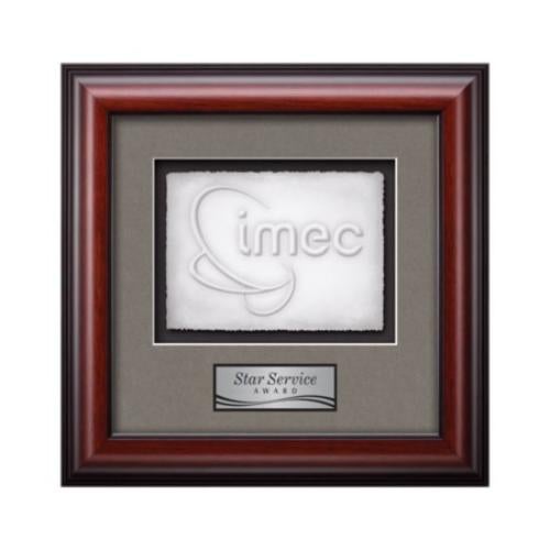 Plaque Awards - Framed Awards & Plaques - Cornaro -  Mahogany