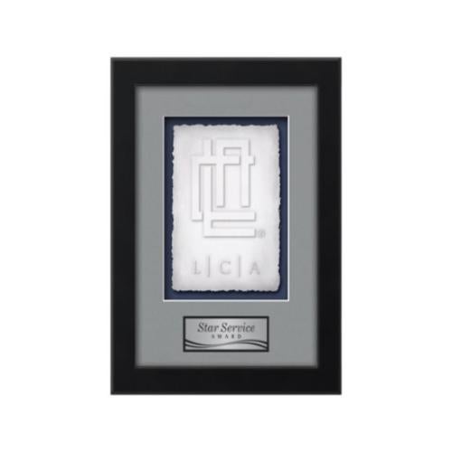 Plaque Awards - Framed Awards & Plaques - Eldridge -  Satin Black